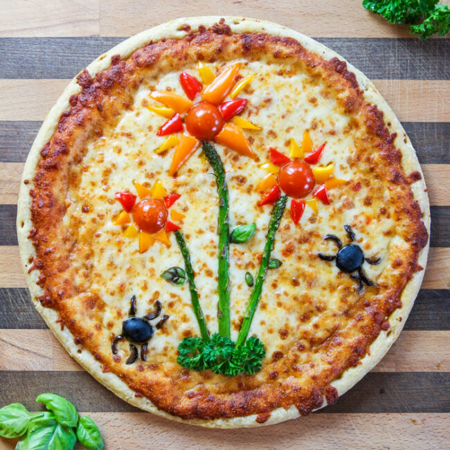 Spring Bloom Pizza Recipe | Home Run Inn Pizza