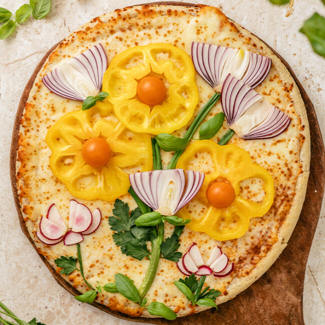 Spring Bloom Pizza Recipe | Home Run Inn Pizza